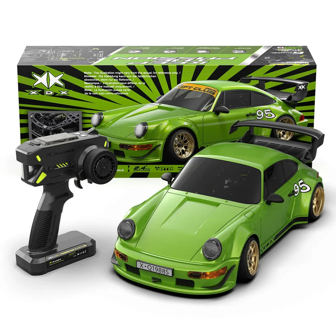 Rlaarlo 1/10 RWD RTR Brushless RC Drift Car