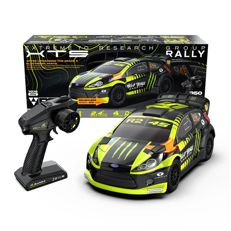 Rlaarlo 1/10 Carbon Fiber Brushless RTR 4WD RC Rally Car