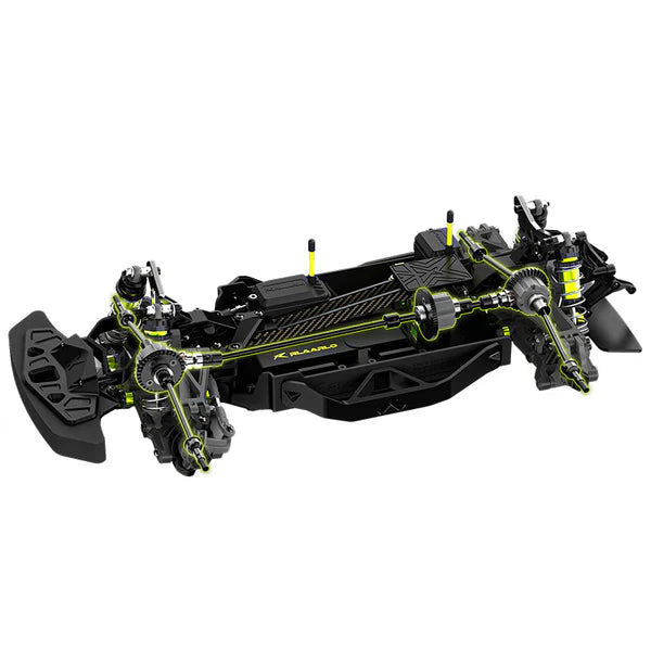 Rlaarlo 1/10 Carbon Fiber Brushless RTR 4WD RC Rally Car