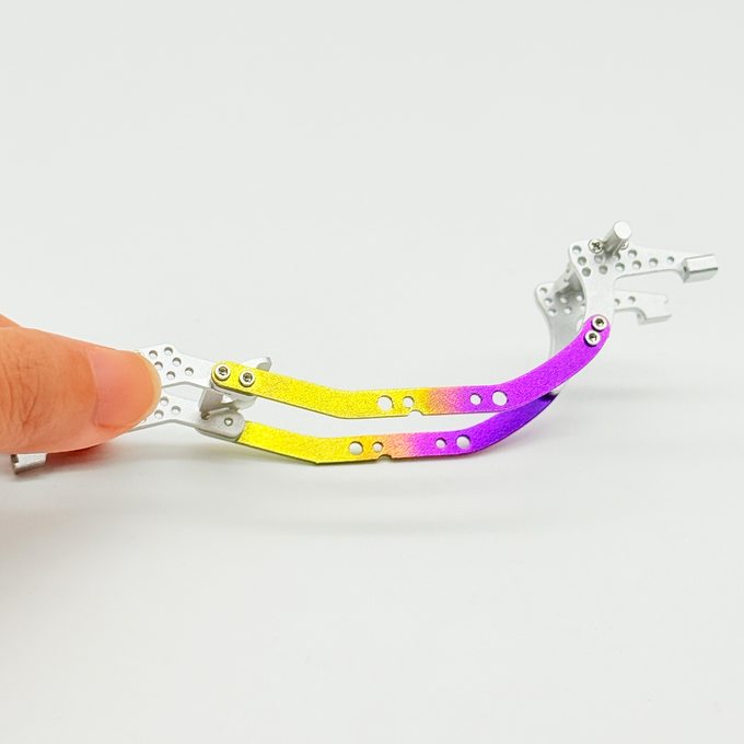 FURITEK MANTIS LCG COMPETITION CHASSIS KIT FOR SCX30 - TITANIUM EDITION