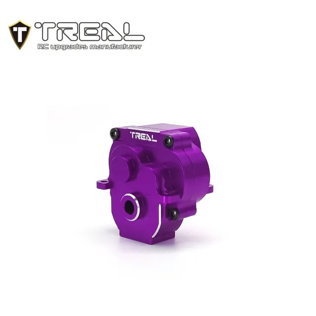 TREAL Aluminum 7075 Differential Gearbox Housings for Traxxas 1/18 TRX-4M RC Upgrade Parts - HeliDirect