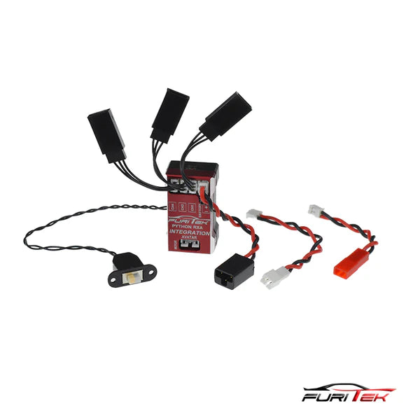 FURITEK PYTHON RXA 40A/70A BRUSHLESS ESC W/ AVATAR RX INTEGRATION - HeliDirect