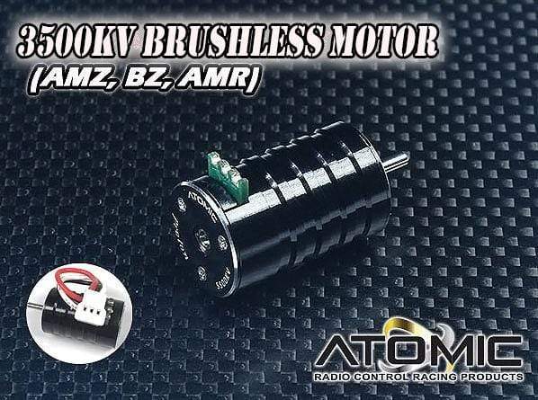 Atomic 3500KV Brushless Motor (AMZ, BZ, AMR) - HeliDirect