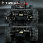 TREAL Brass Diff Cover Heavy Weight 13g/pc Front and Rear Axle Differential Covers (2P) for Redcat Racing 1/18 Ascent 18 - HeliDirect