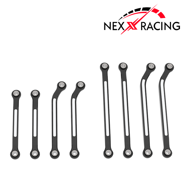 Nexx Racing CNC Alu High Clearance Links Set For TRX-4M - HeliDirect