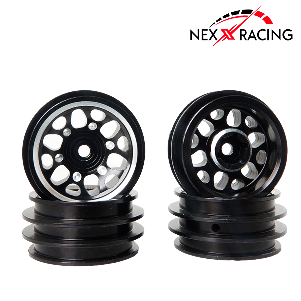 Nexx Racing CNC Alu Wheel Rims For TRX-4M - HeliDirect