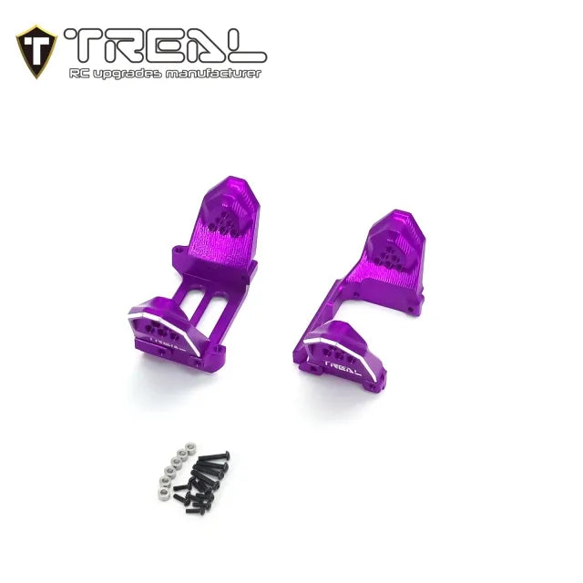 TREAL Aluminum 7075 Front & Rear Shock Mounts for TRX-4M 1/18 Upgrades Parts - HeliDirect
