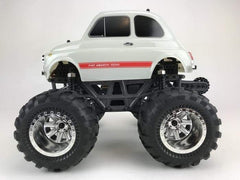 8910 Fiat Abarth 595  1/12 Scale 2WD Monster Truck Q-Series - HeliDirect