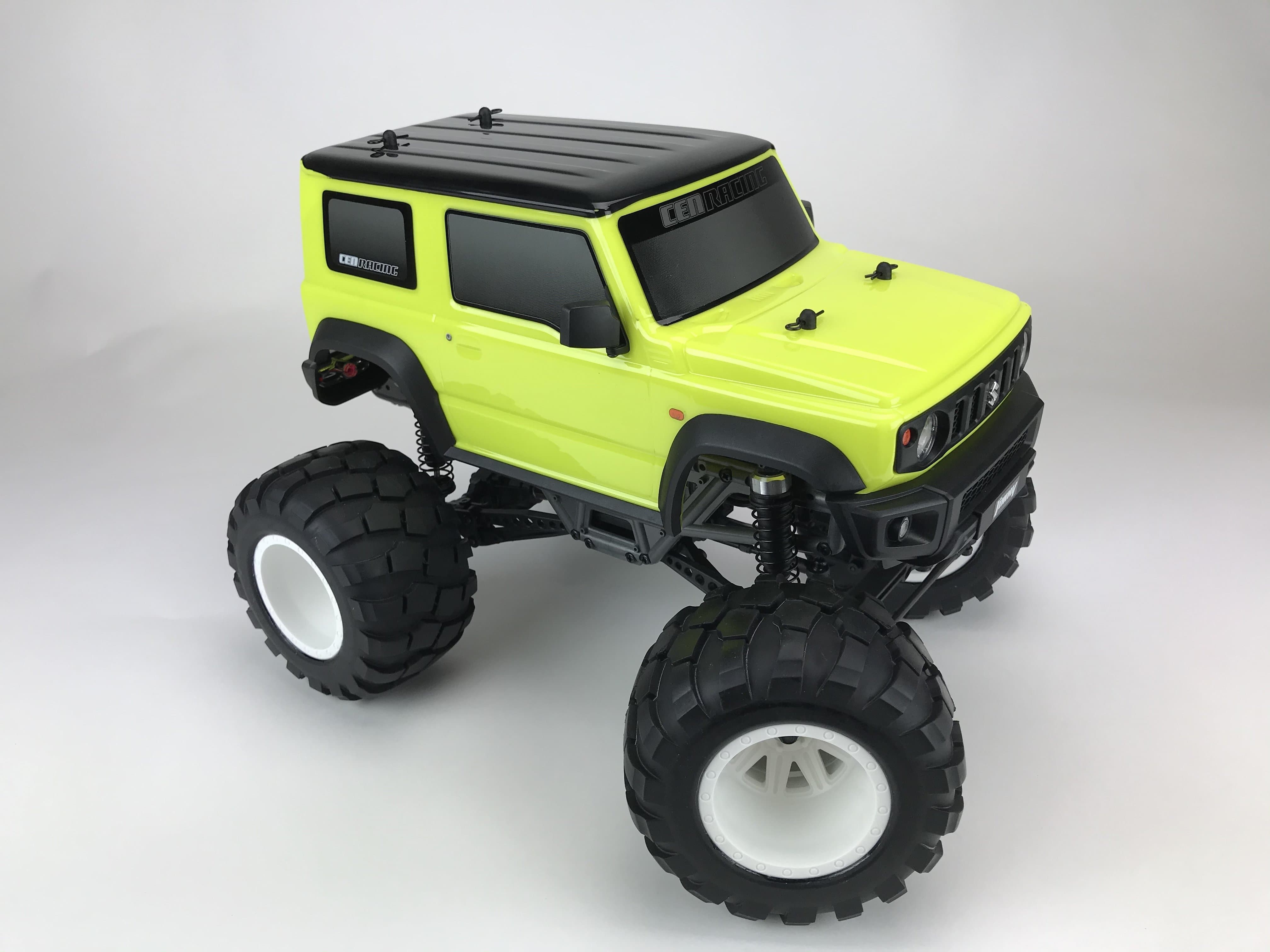 8936 Suzuki Jimny (Yellow) 1/12 Scale 2WD RTR Monster Truck Q-Series - HeliDirect