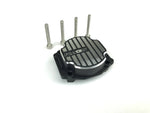 CKD0351 KAOS CNC Metal Differential Cover (Black Anodized) 1 pc Q/MT/DL Series - HeliDirect