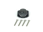 CKD0351 KAOS CNC Metal Differential Cover (Black Anodized) 1 pc Q/MT/DL Series - HeliDirect