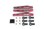 CKD0369 KAOS Front Upper & Lower Suspension Links (69mm, CNC Aluminum, Red anodized) 3 pcs F450 DL-Series - HeliDirect