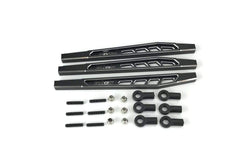 CKD0374 KAOS CNC Rear Upper & Lower Suspension Links (117mm, CNC Aluminum, Black Anodized) 3 pcs F450 DL-Series - HeliDirect