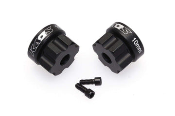 CKQ0214 KAOS Aluminum Wheel Hex (10mm) 2pcs - HeliDirect