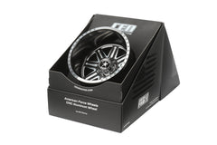 CKR0522 Forged Alloy CNC American Force Legend SS8 Wheel (-18,Black) - HeliDirect