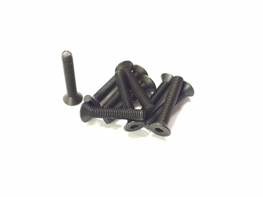 G36129 M3x17mm Hex Socket Flat Head Screw - HeliDirect
