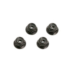 G36403A M4 Rebbed Flange Locknut - HeliDirect