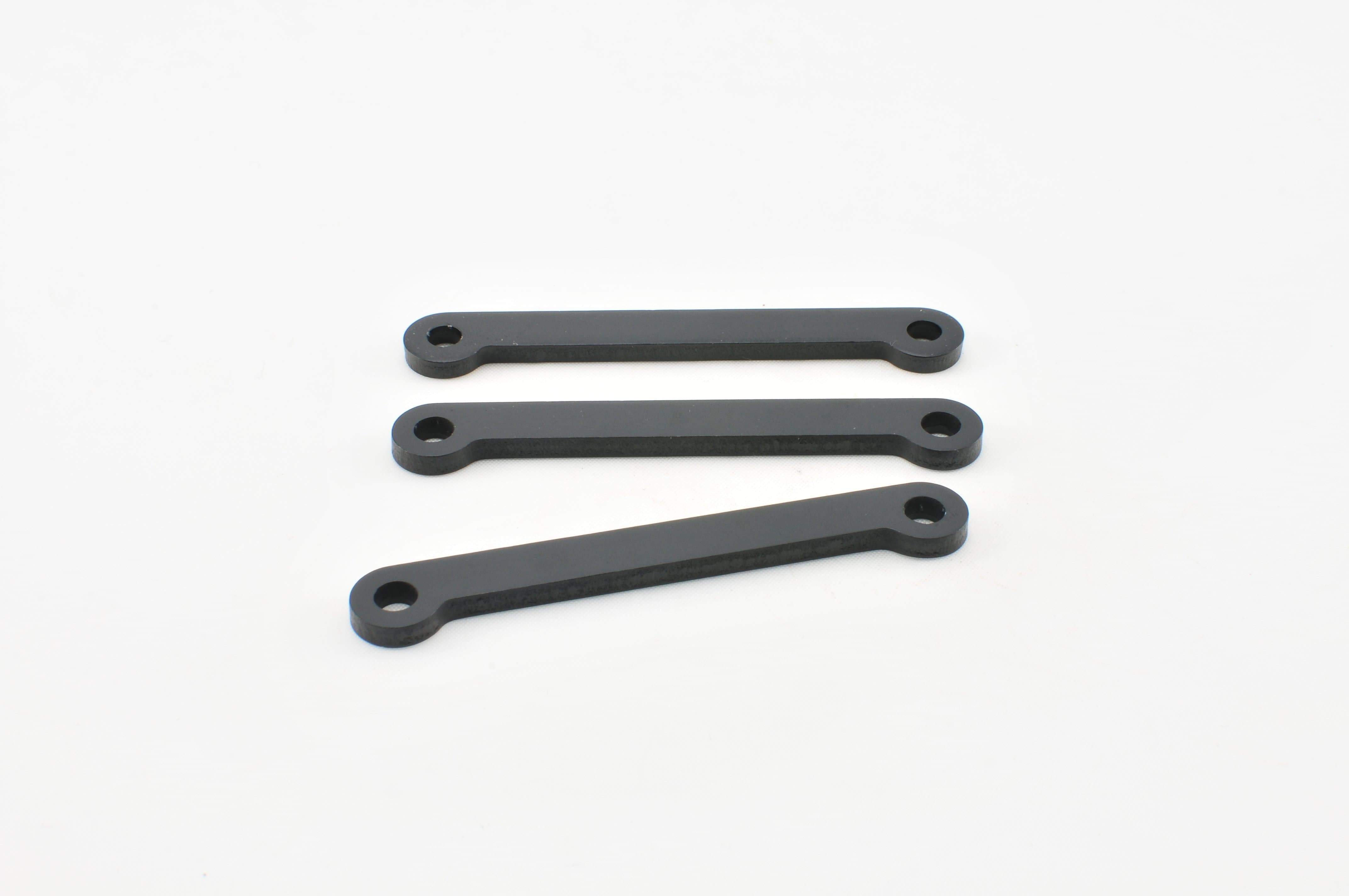 GS023 Aluminum Arm Brace (Black 3pcs) - HeliDirect