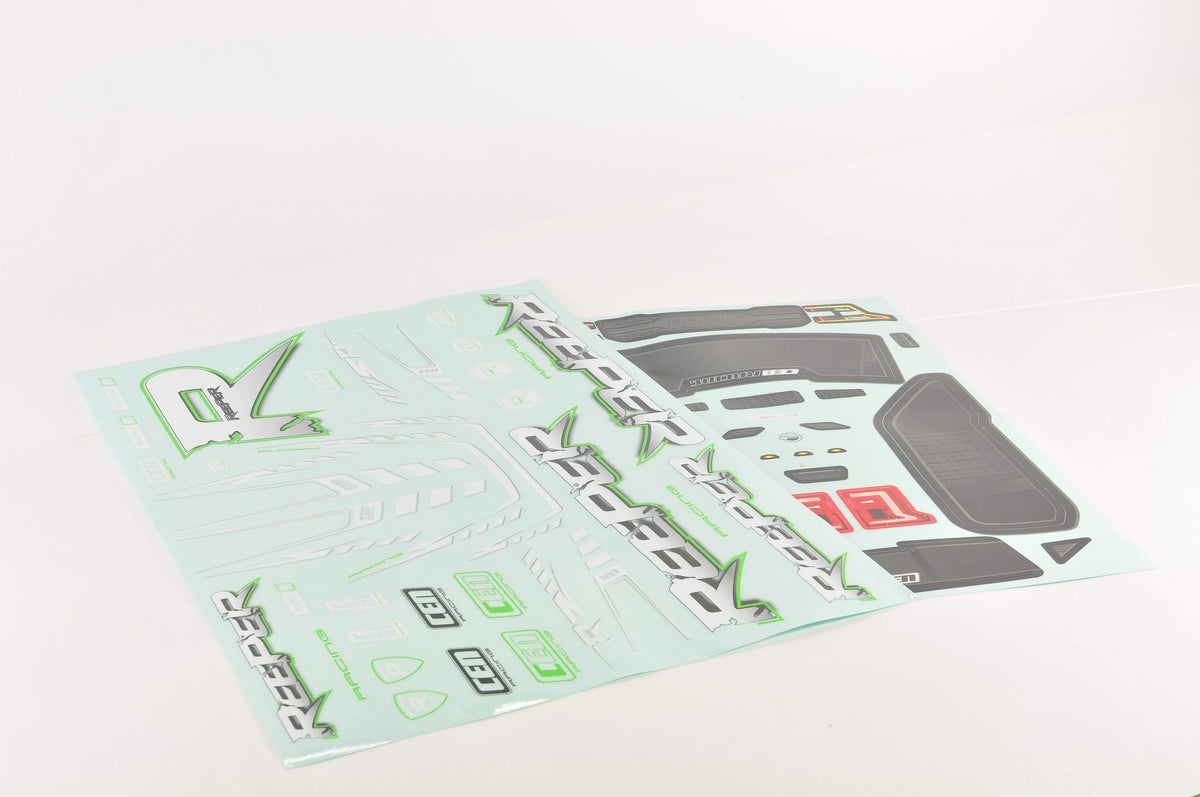 GS183 Reeper Green Decal Sheet - HeliDirect