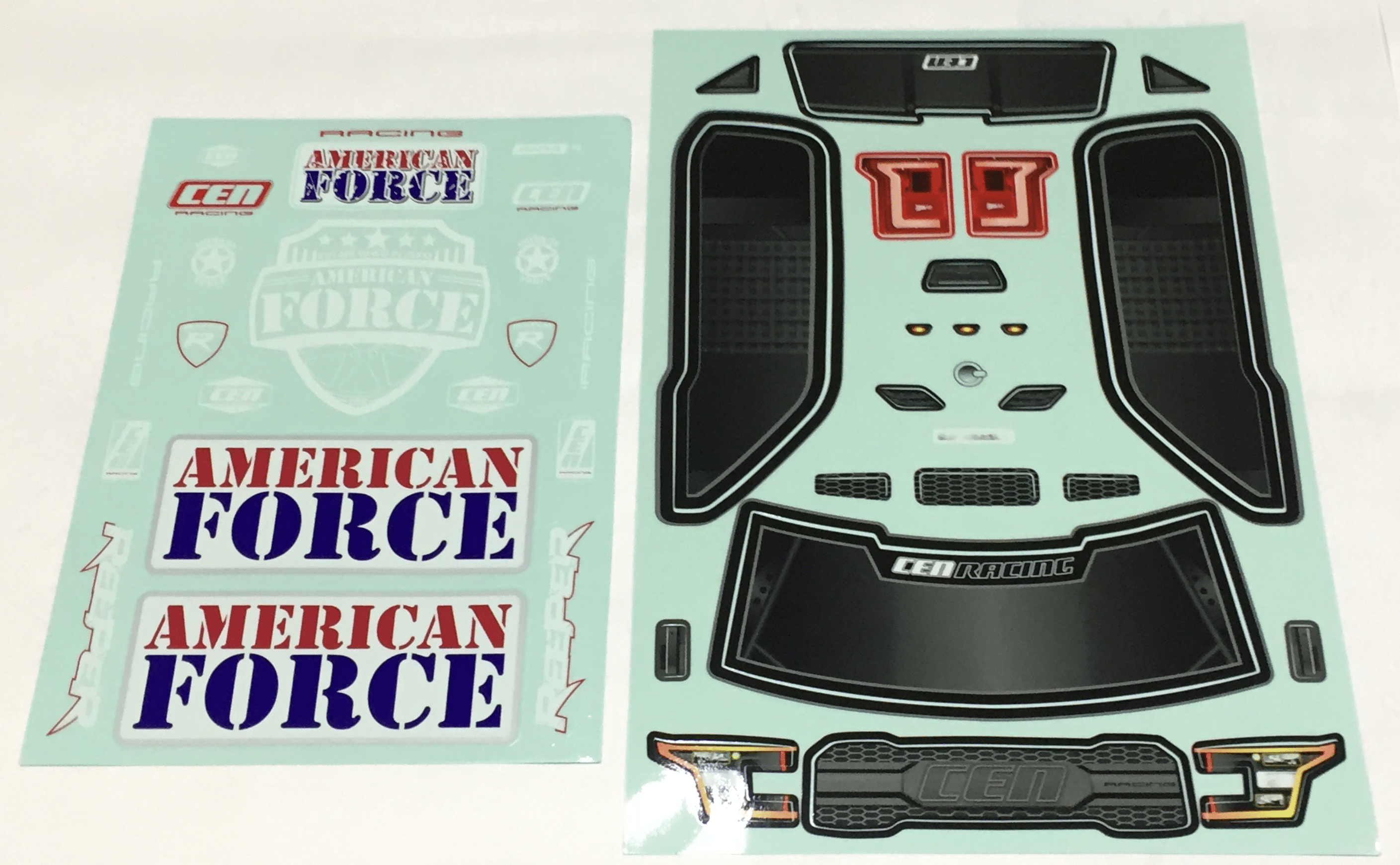 GS184 REEPER AMERICAN FORCE EDITION DECAL SHEET - HeliDirect