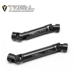 TREAL AX24 Driveshaft Set Harden Steel Metal Center Drive Shafts (2P) for 1:24 Axial AX24 XC-1 - HeliDirect