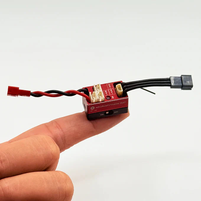 Furitek MicroPython RXF + MicroFlex 4WS Transmitter Combo – All-in-One Brushless ESC System with Built-in RX