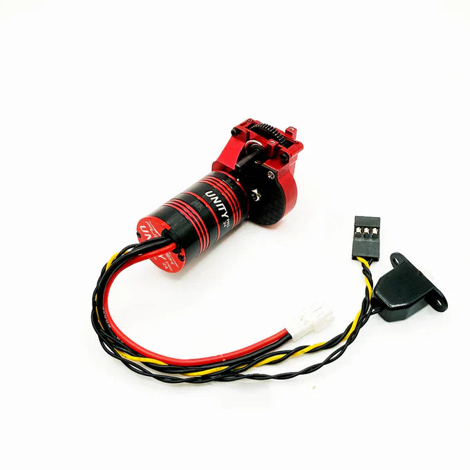 Furitek CRAWLCORE Waterproof Combo – UNITY24 PRO (2-in-1 ESC & Motor) & Micro Stellar Transmission – for SCX24