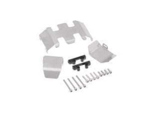 Hobby Details Axial SCX24 Stainless Steel Chassis Armor Skid Plate Guard Parts 3pcs/set - HeliDirect