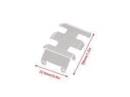 Hobby Details Axial SCX24 Stainless Steel Chassis Armor Skid Plate Guard Parts 3pcs/set - HeliDirect