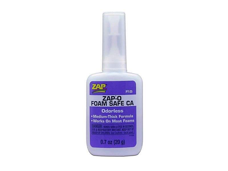 ZAP-0 FOAM SAFE Medium/Thick CA Glue  .7 oz - HeliDirect