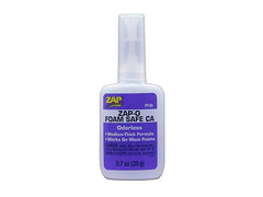 ZAP-0 FOAM SAFE Medium/Thick CA Glue  .7 oz - HeliDirect