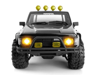 HPI Venture18 Flux Brushless 1985 Toyota Hilux SR5 1/18 RTR 4WD w/2.4GHz Radio, Battery & Charger (Black)
