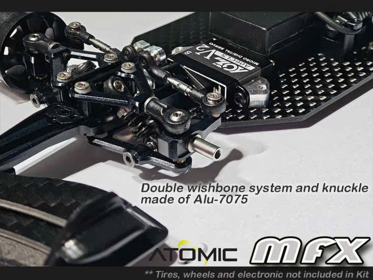 Atomic MFX 1/28 F1 Competition Chassis Kit (with Lexan Body)