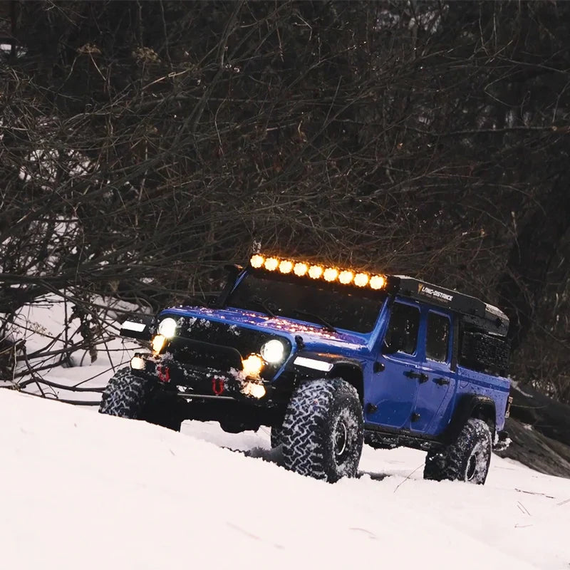 Rlaarlo 1/7 Scale 4WD Brushless RC Crawler JK07Pro - Blue