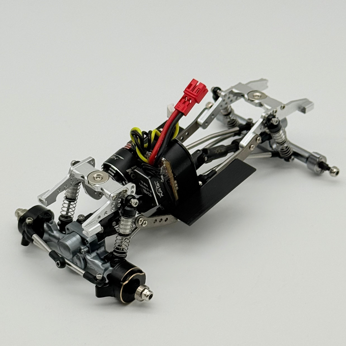 FURITEK MANTIS LCG COMPETITION CHASSIS KIT FOR SCX30 - TITANIUM EDITION
