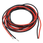 Silicone Wire Red & Black 16AWG (each 2ft/610mm) - HeliDirect