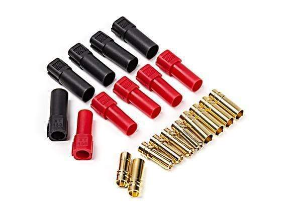 XT150 Connector Black & Red (5 Sets) - HeliDirect