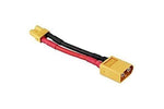 XT30-Female To XT60-Male Adapter 18awg 5cm Silicone Wire - HeliDirect