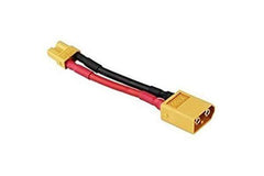 XT30-Female To XT60-Male Adapter 18awg 5cm Silicone Wire - HeliDirect