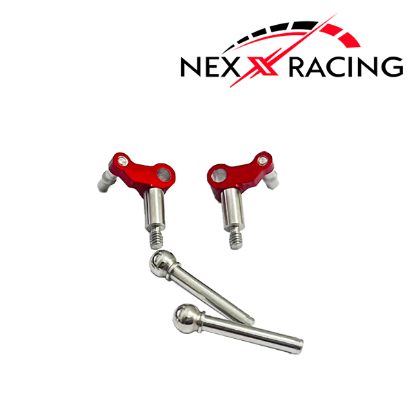 Nexx Racing Steering Knuckle Set For MR04-EVO2 - RED