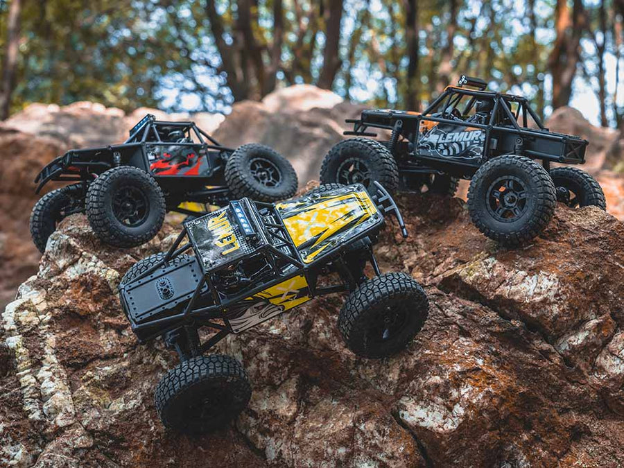 FMS 1:24 FCX24 Lemur RTR - RED - HeliDirect
