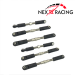 Nexx Racing Camber Links & Turnbuckles (6pcs) for Traxxas 1/10 Jato