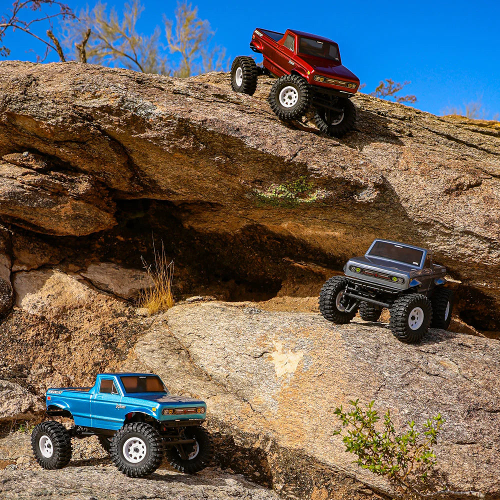 Redcat Ascent-18 RC Crawler - 1:18 Brushed Electric Rock Crawler - RED - HeliDirect