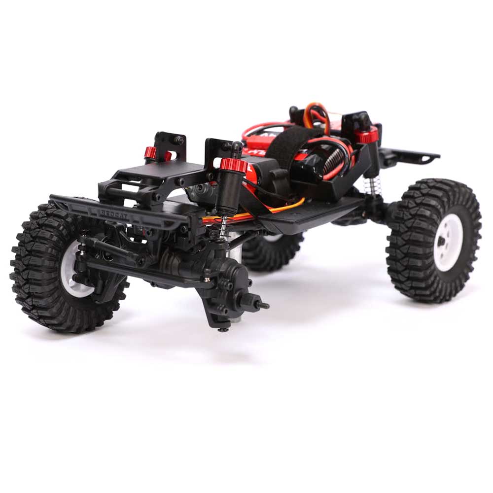 Redcat Ascent-18 RC Crawler - 1:18 Brushed Electric Rock Crawler - RED - HeliDirect