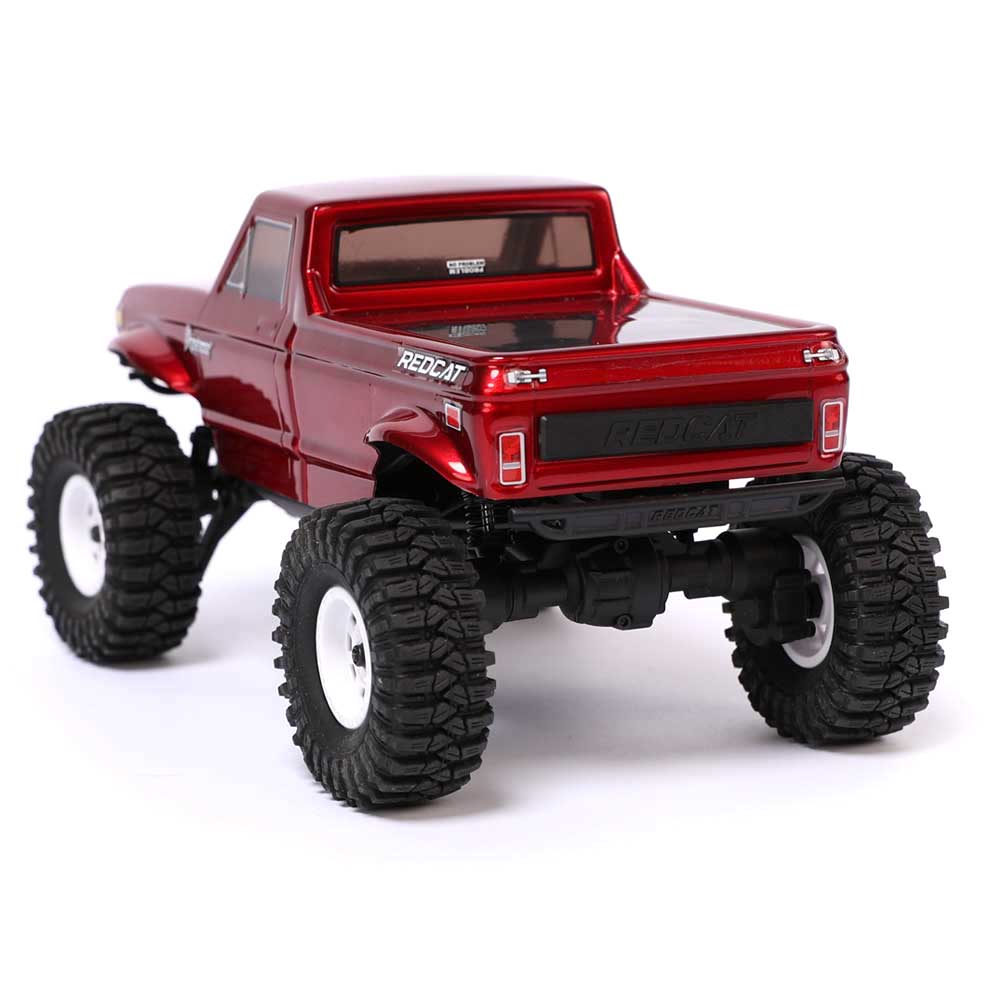 Redcat Ascent-18 RC Crawler - 1:18 Brushed Electric Rock Crawler - Red ...