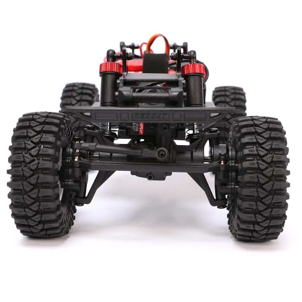 Redcat Ascent-18 RC Crawler - 1:18 Brushed Electric Rock Crawler - Red ...