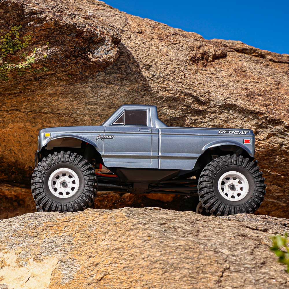 Redcat Ascent-18 RC Crawler - 1:18 Brushed Electric Rock Crawler - Gra ...