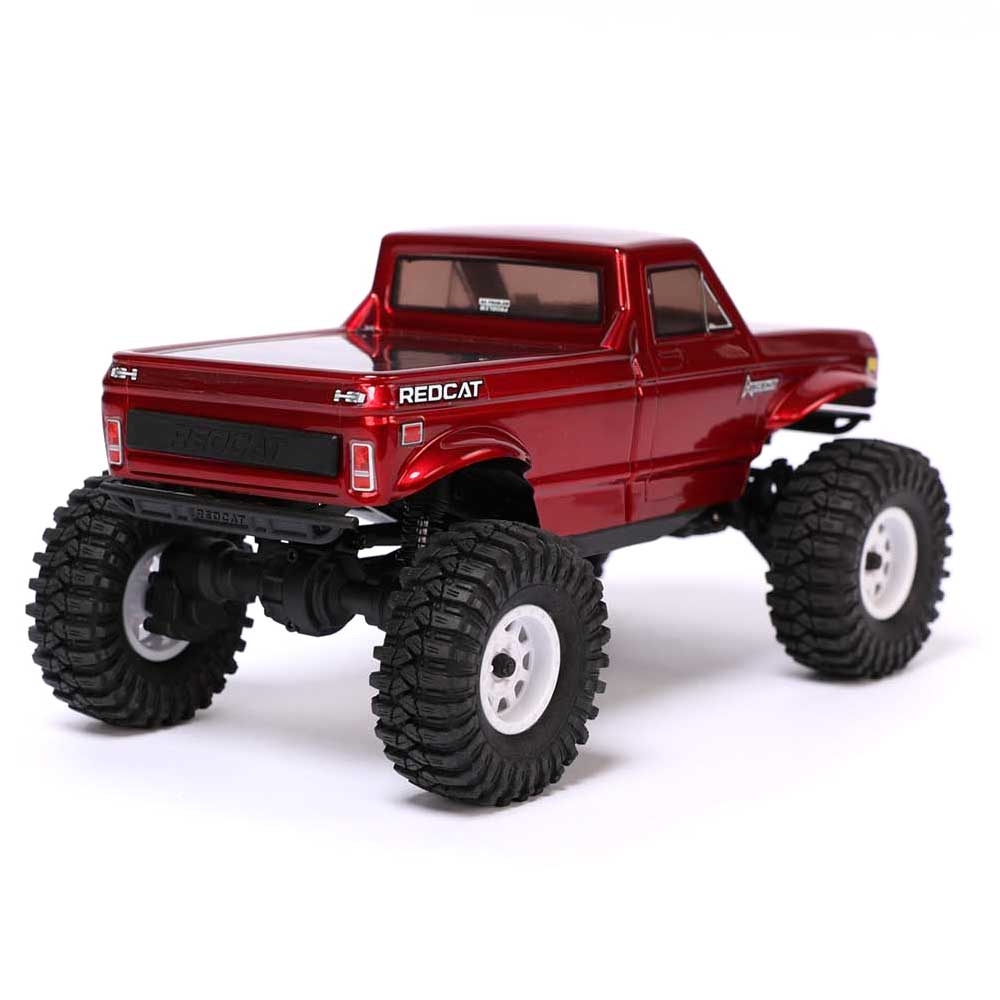 Redcat Ascent-18 RC Crawler - 1:18 Brushed Electric Rock Crawler - RED - HeliDirect