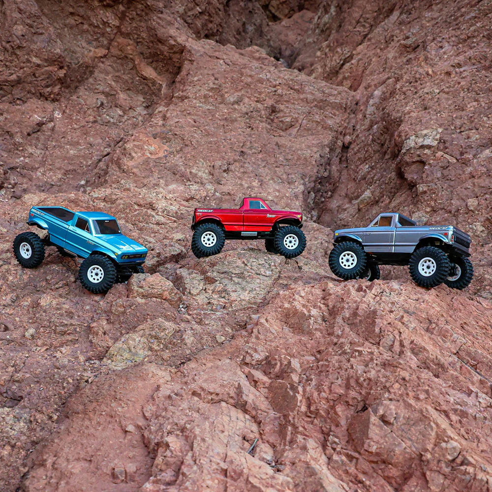 Redcat Ascent-18 RC Crawler - 1:18 Brushed Electric Rock Crawler - BLUE - HeliDirect