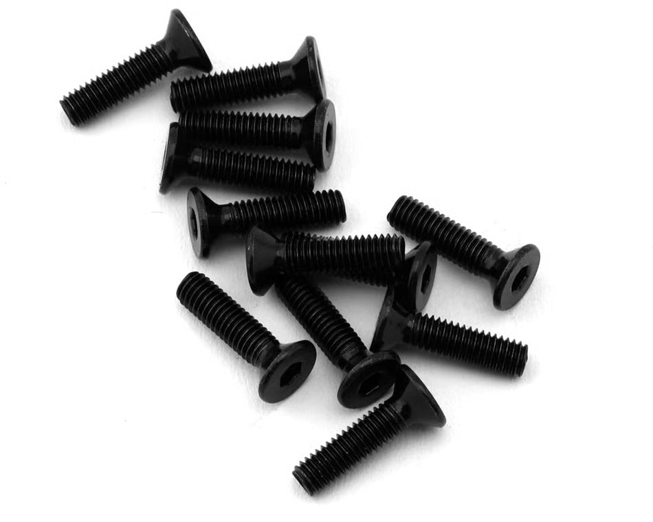 MJX HYPER GO Flat Head Hex Screws 3x12mm (12) For H8P, H8E & H8H